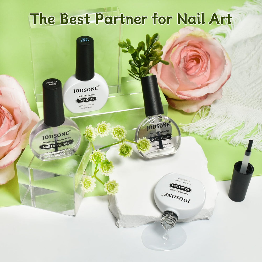 JODSONE nail art setup showing DIY design possibilities