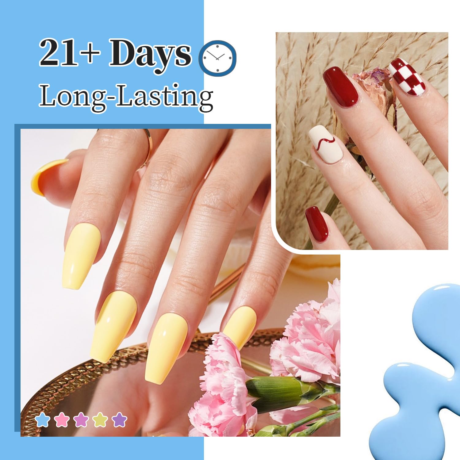 JODSONE gel polish application under lamp for even cure