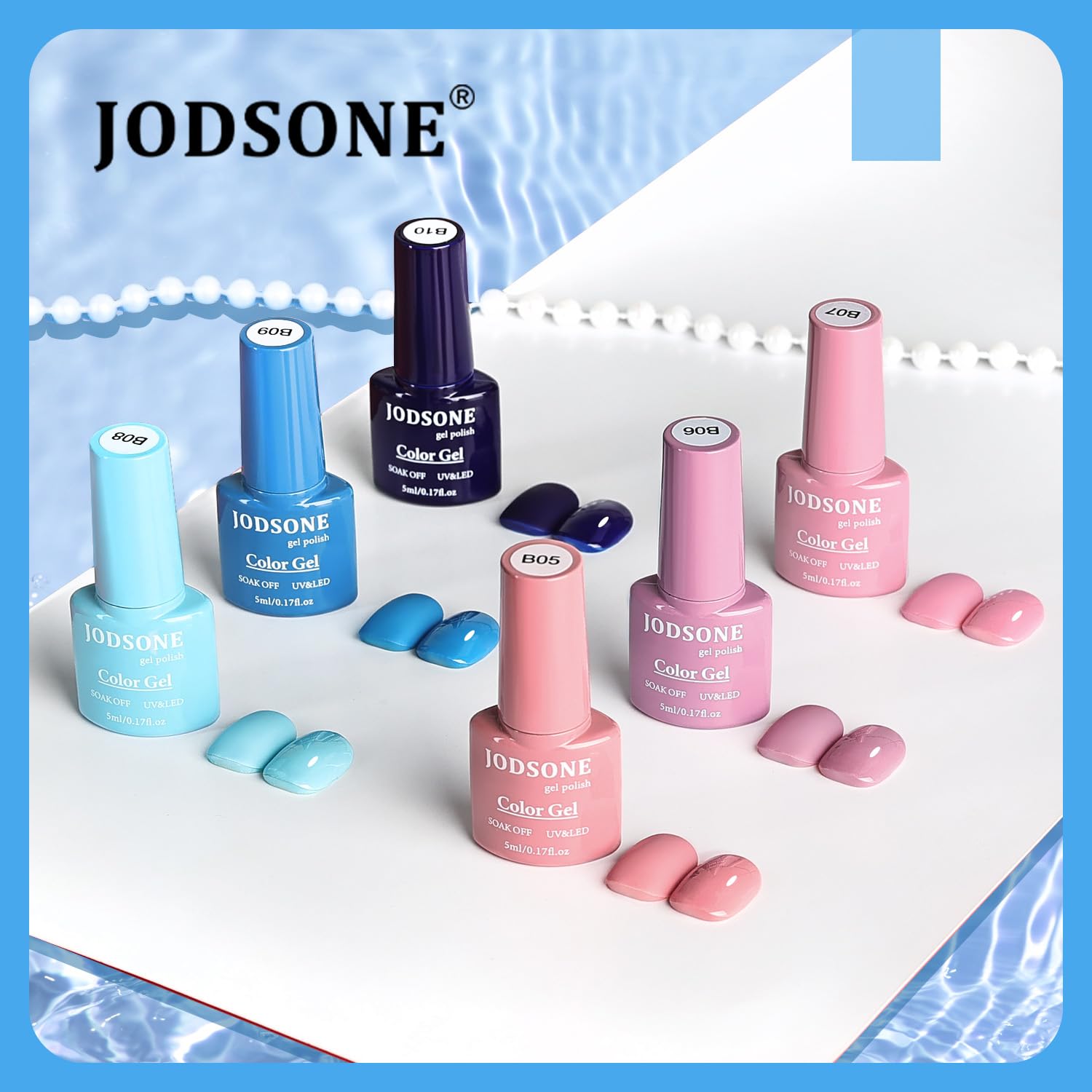 JODSONE UV nail lamp with four curing modes for customized drying