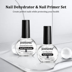 Salon scene with JODSONE dehydrator and primer for durable gel nails