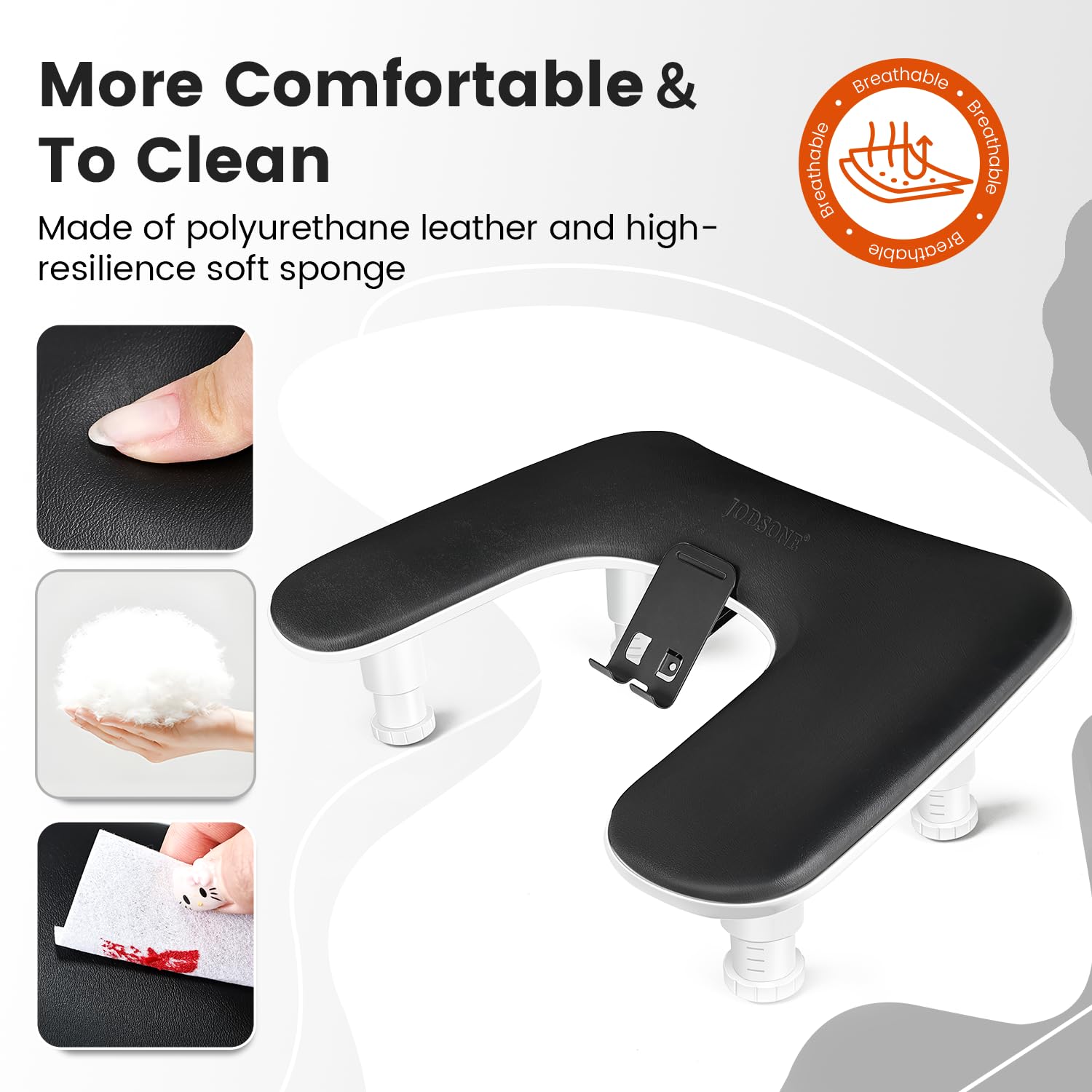 JODSONE PU pillow core is durable, comfortable, easy to clean