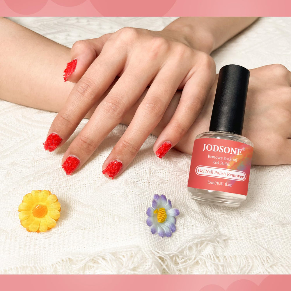 JODSONE remover in action on nails for quick gel removal