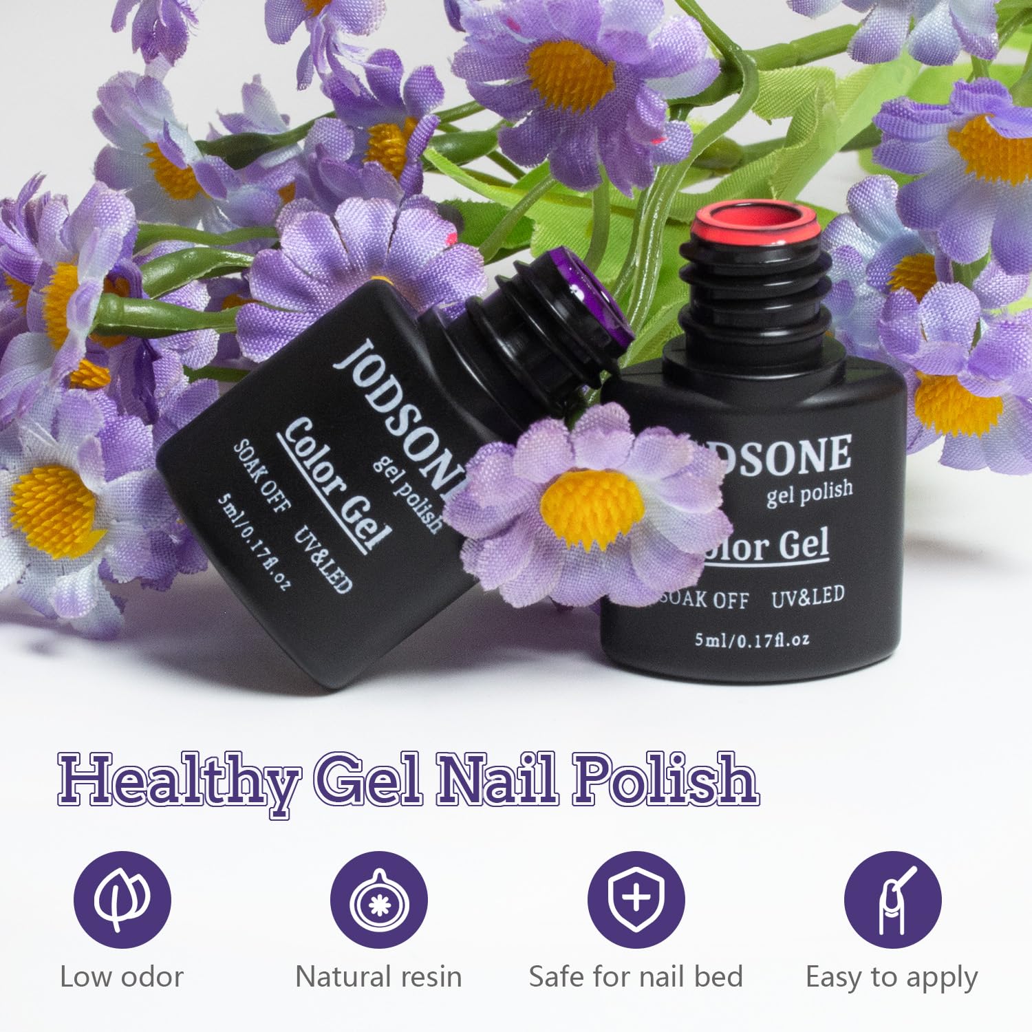 Set de herramientas para manicura JODSONE incluido, práctico para detalles.