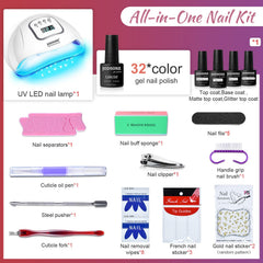 JODSONE smart nail lamp with LCD and auto sensor.