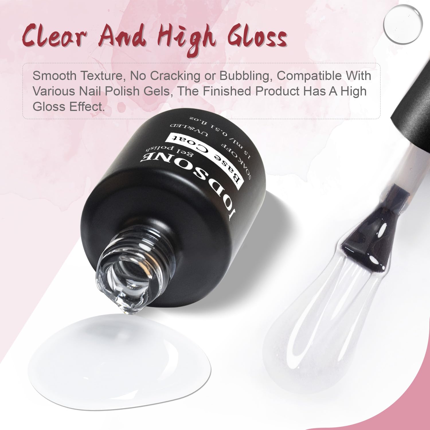JODSONE soft brush enables smooth, precise coat application
