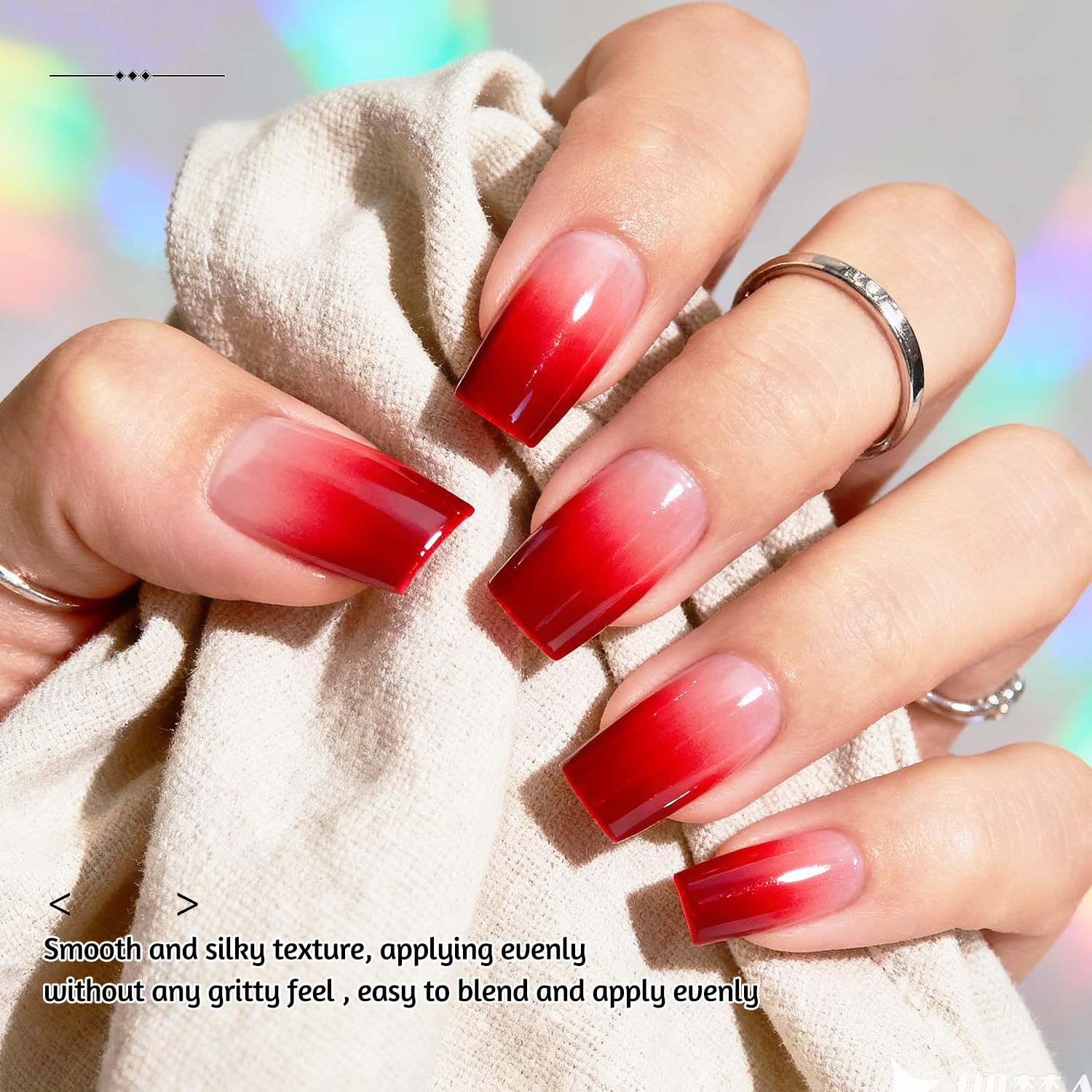 JODSONE purple shade creates chic evening nail designs.