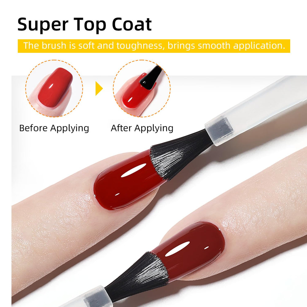 JODSONE Top Coat 18ml, ideal para manicuras profesionales en salones.