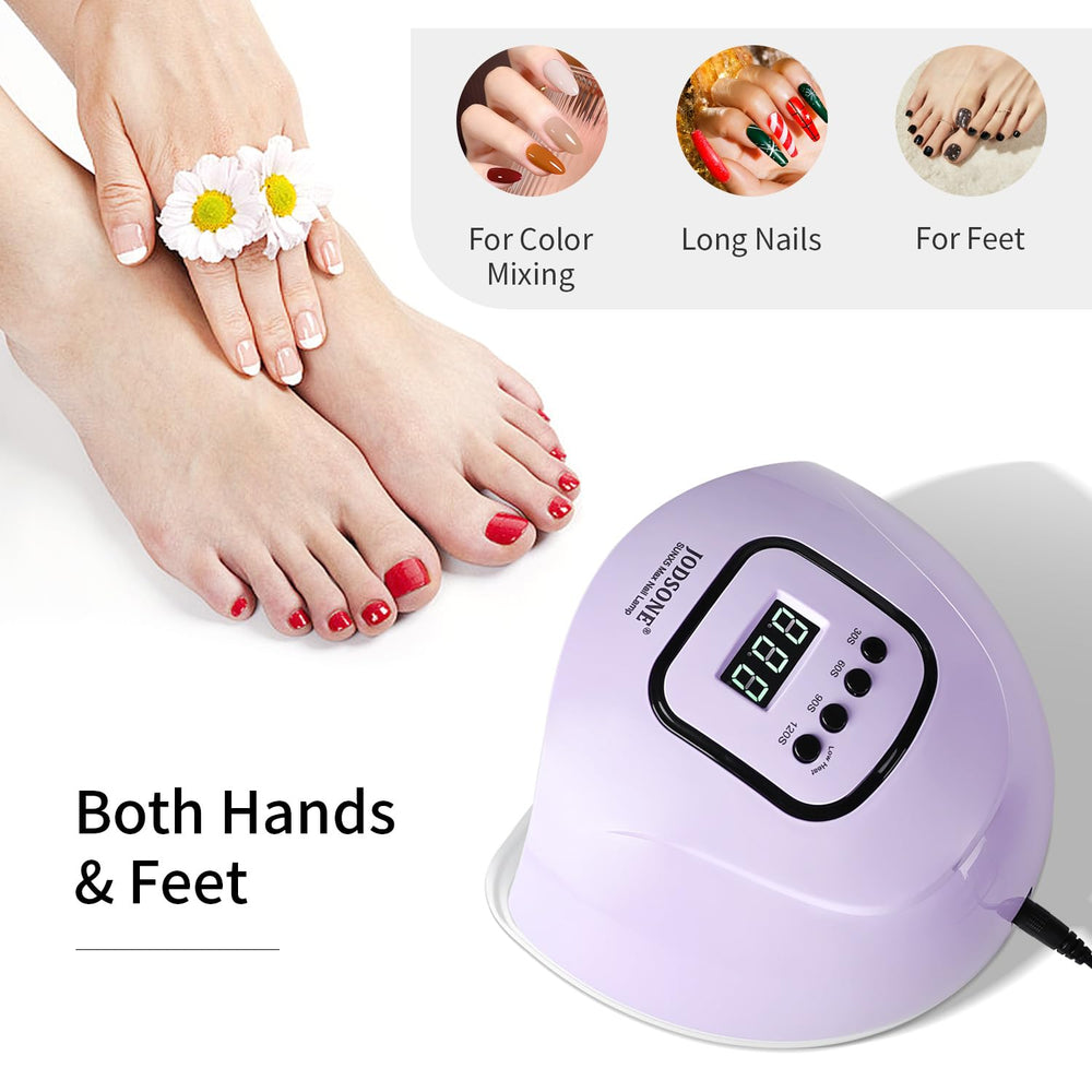 JODSONE U V LED Nail Lamp purple suitable for salon use