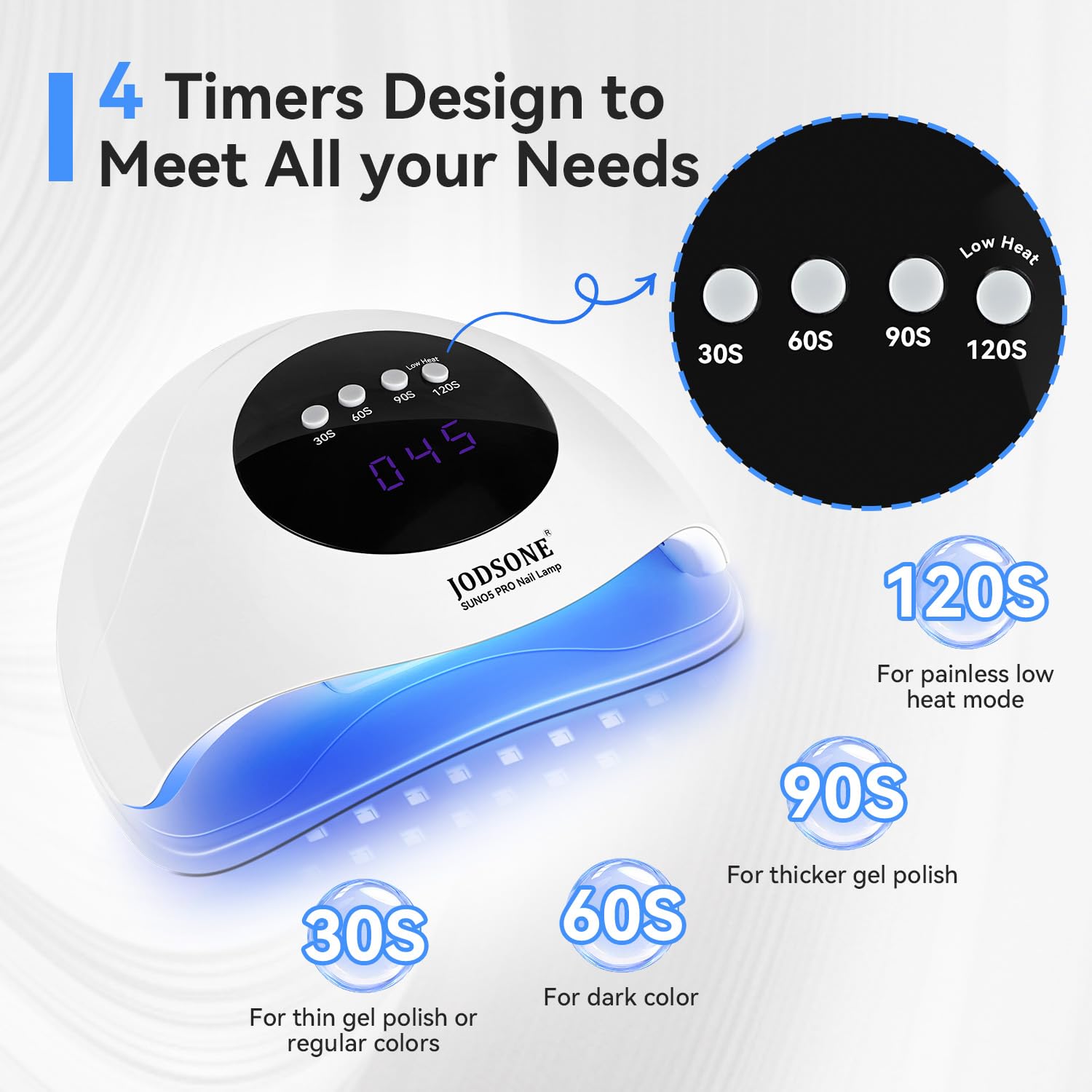 JODSONE auto-induction feature activates when hands are inserted