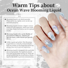 JODSONE Wave texture close-up demonstrates gentle spreading to add dimension to nails.