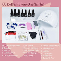 JODSONE base coat bottles protect nails and create a smooth canvas.