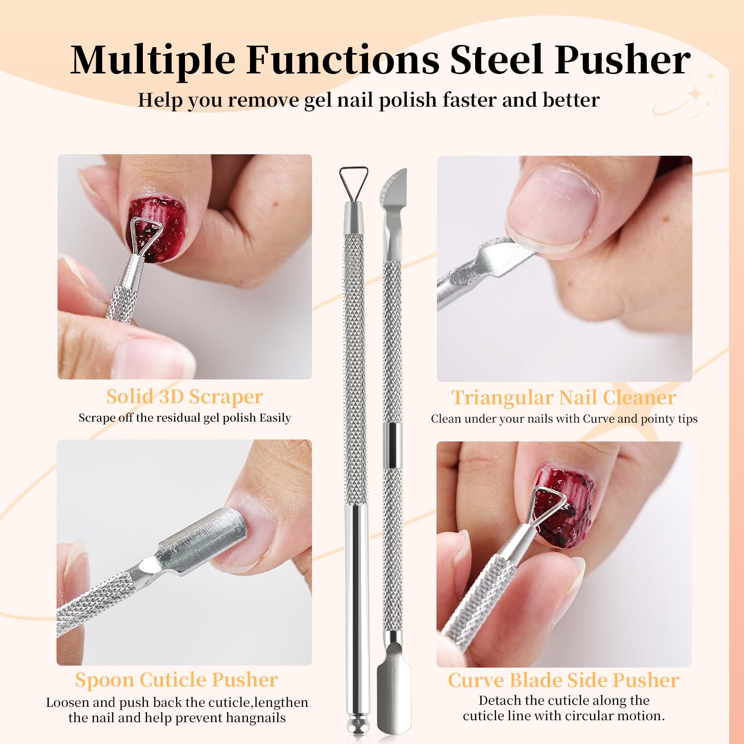 JODSONE cuticle oil application step.