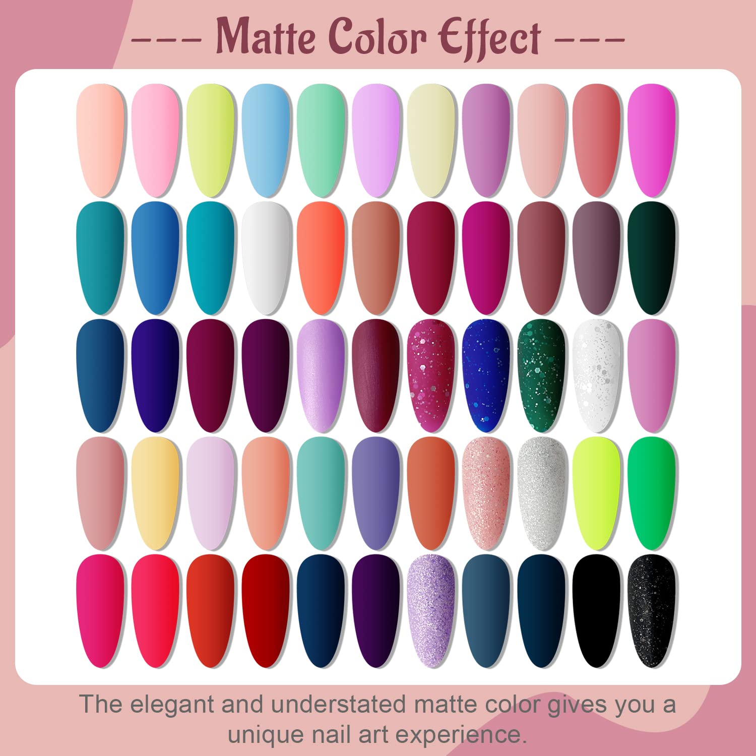 JODSONE finished manicure ideas showing color versatility and shine.