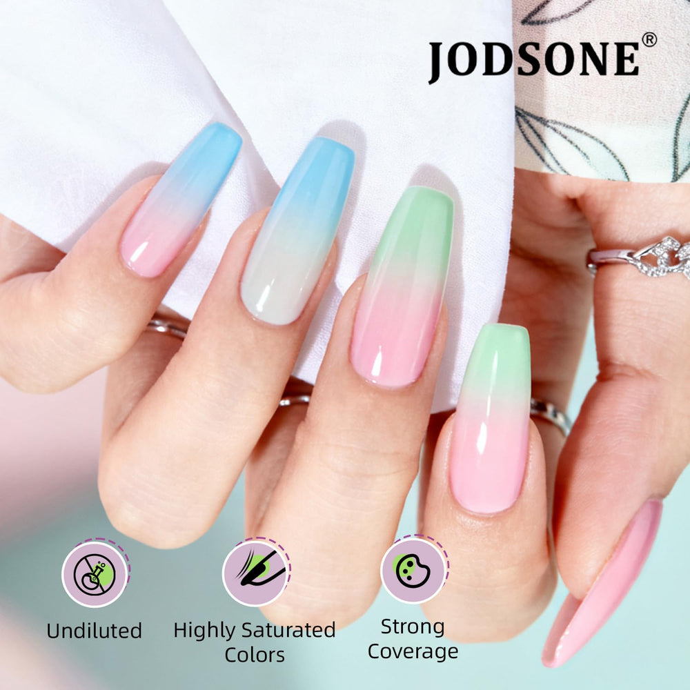 JODSONE gradiente de uñas para arte suave y francesas.