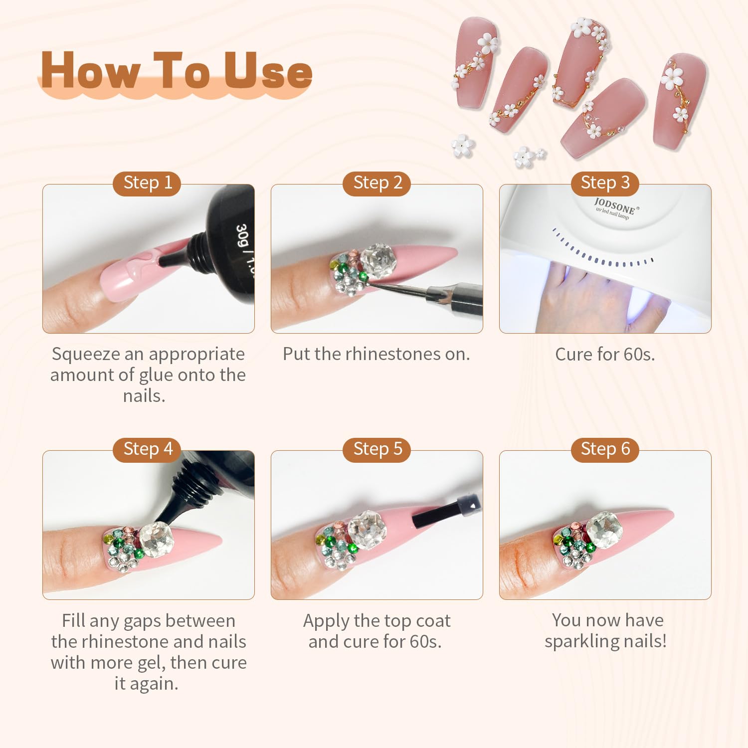 JODSONE: instrucciones claras para uso seguro.