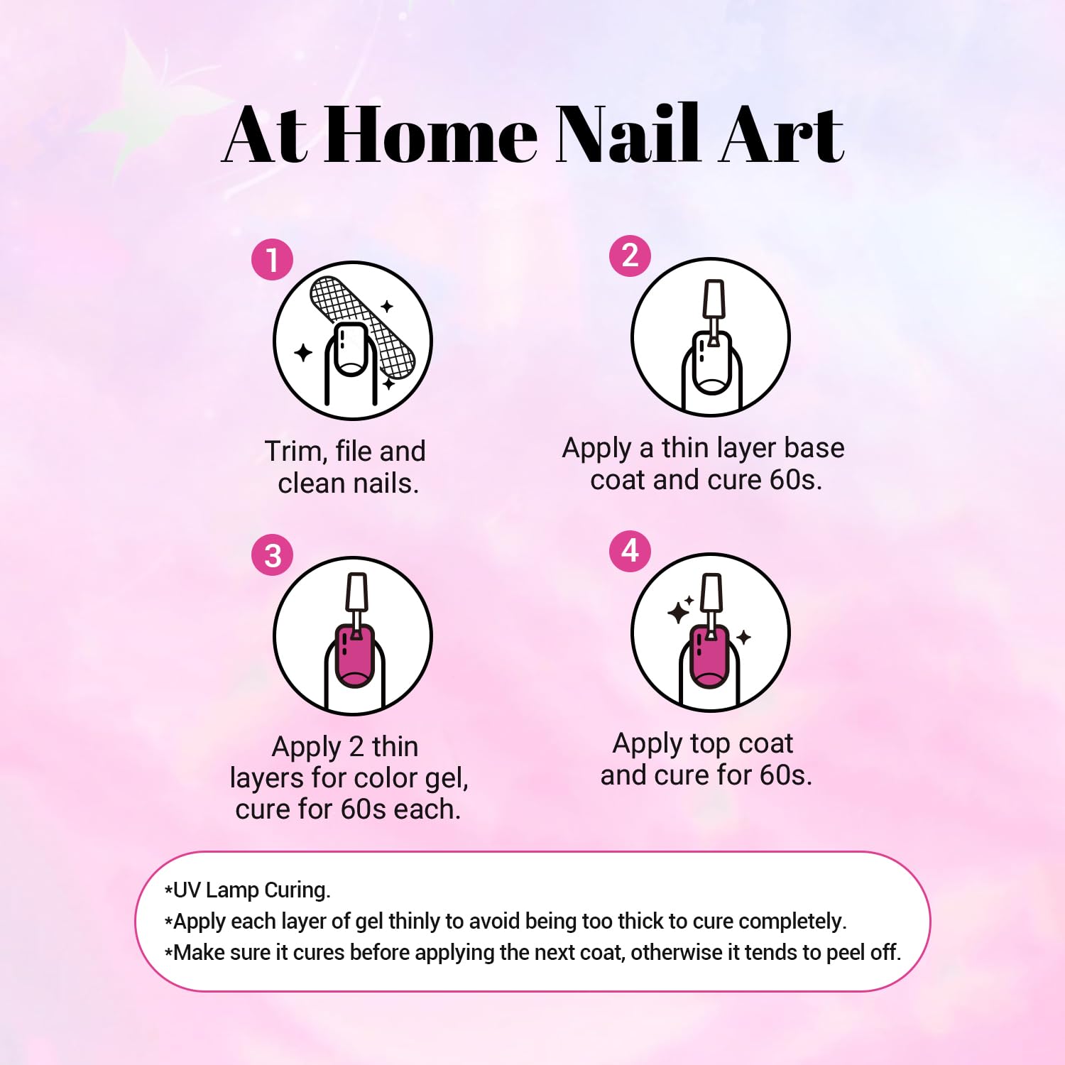 Kit completo para manicura en casa de JODSONE.