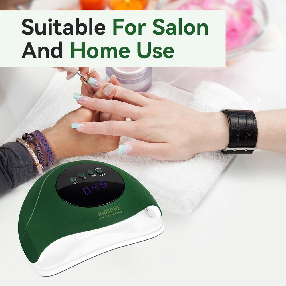 JODSONE U V Nail Lamp cord and port area for easy setup