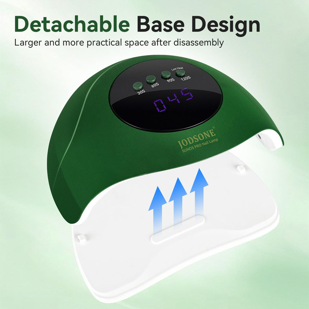 JODSONE U V Nail Lamp even bead distribution ensures even curing