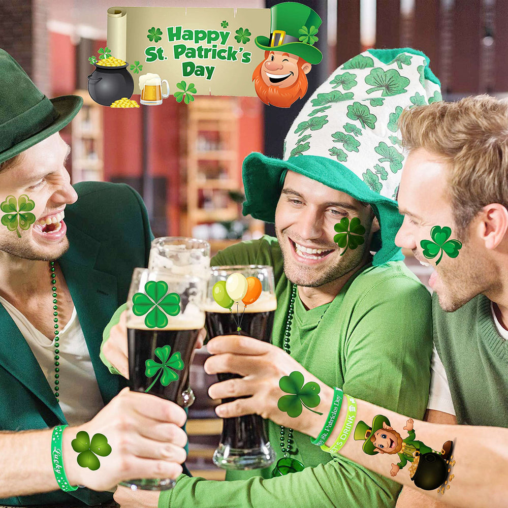 JOEHAPY beer mug and hat tattoos for festive cheers