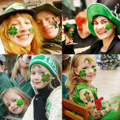 JOEHAPY Irish flag tattoos for parade-ready style