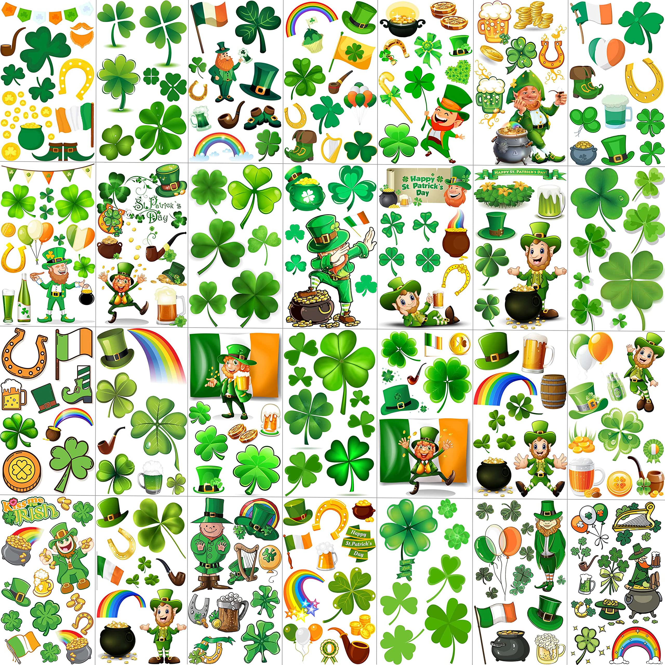 JOEHAPY shamrock tattoo designs for festive skin art and photos