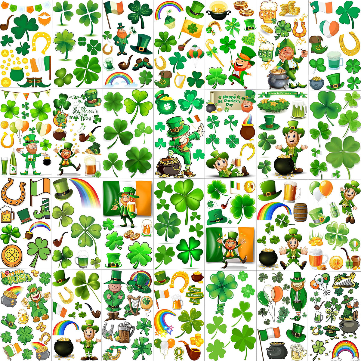 JOEHAPY shamrock tattoo designs for festive skin art and photos