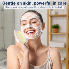 Joesoef Anti-Acne Soap sulfur crystal closeup highlights natural volcanic sulfur.