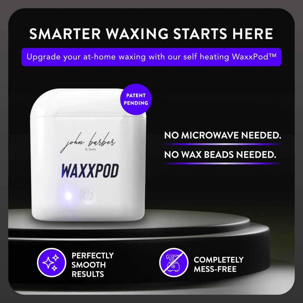WaxxPod LED temperature indicator ensuring safe, controlled waxing