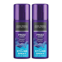 John Frieda Dream Curls con la botella para definición de rizos y brillo suave