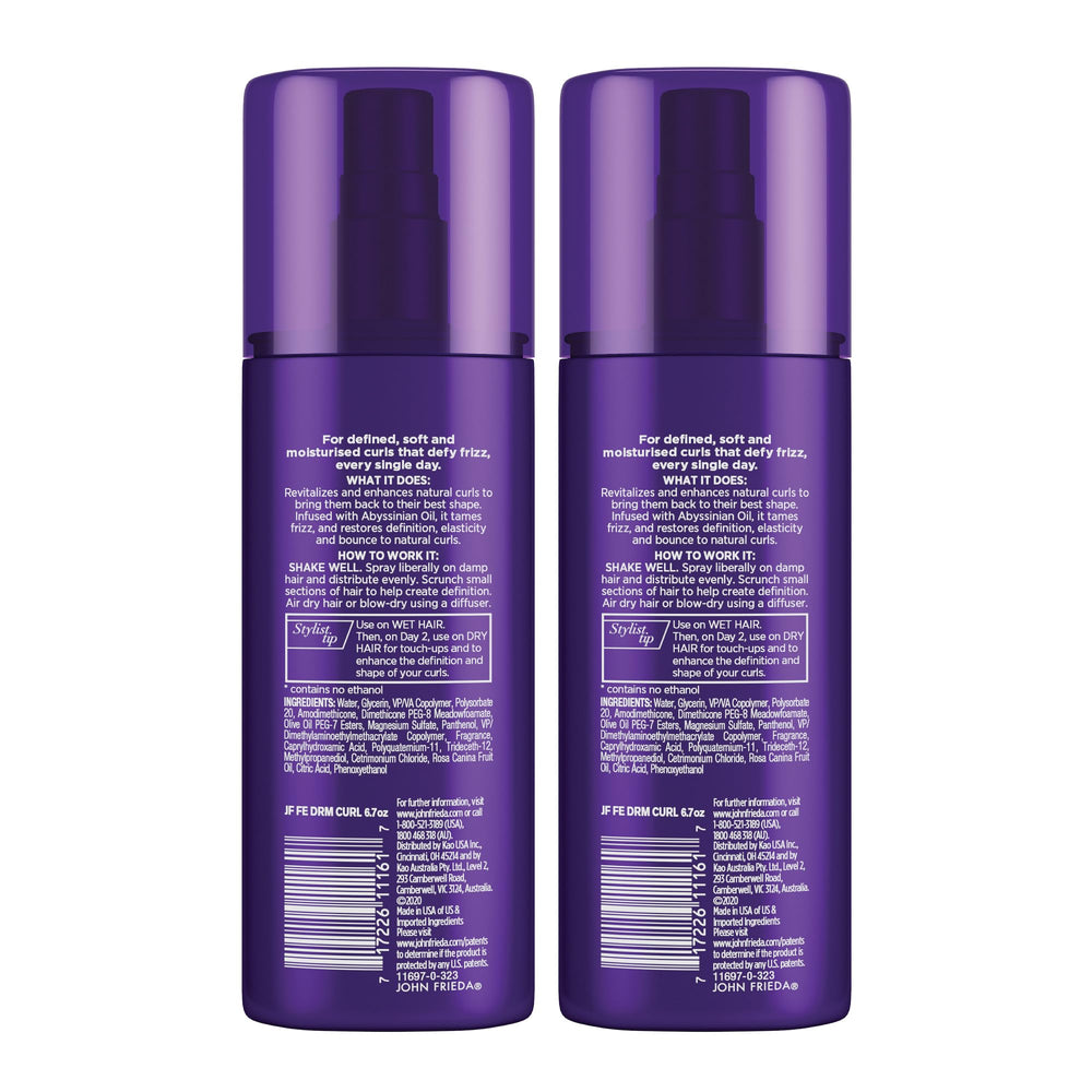 Uso posterior a la ducha con Dream Curls para realzar textura