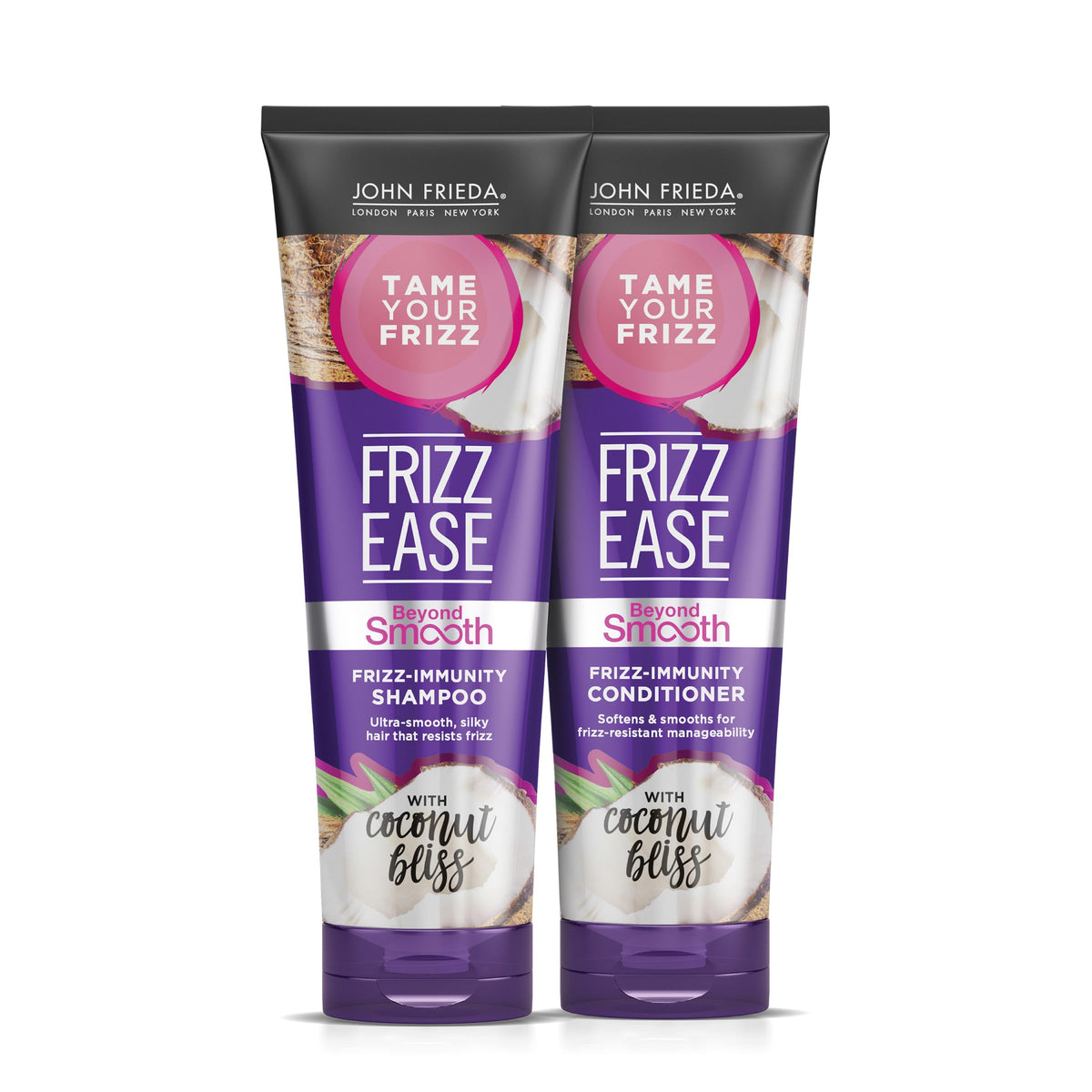 Champú John Frieda Frizz Ease Beyond Smooth con vertido para control diario del encrespamiento