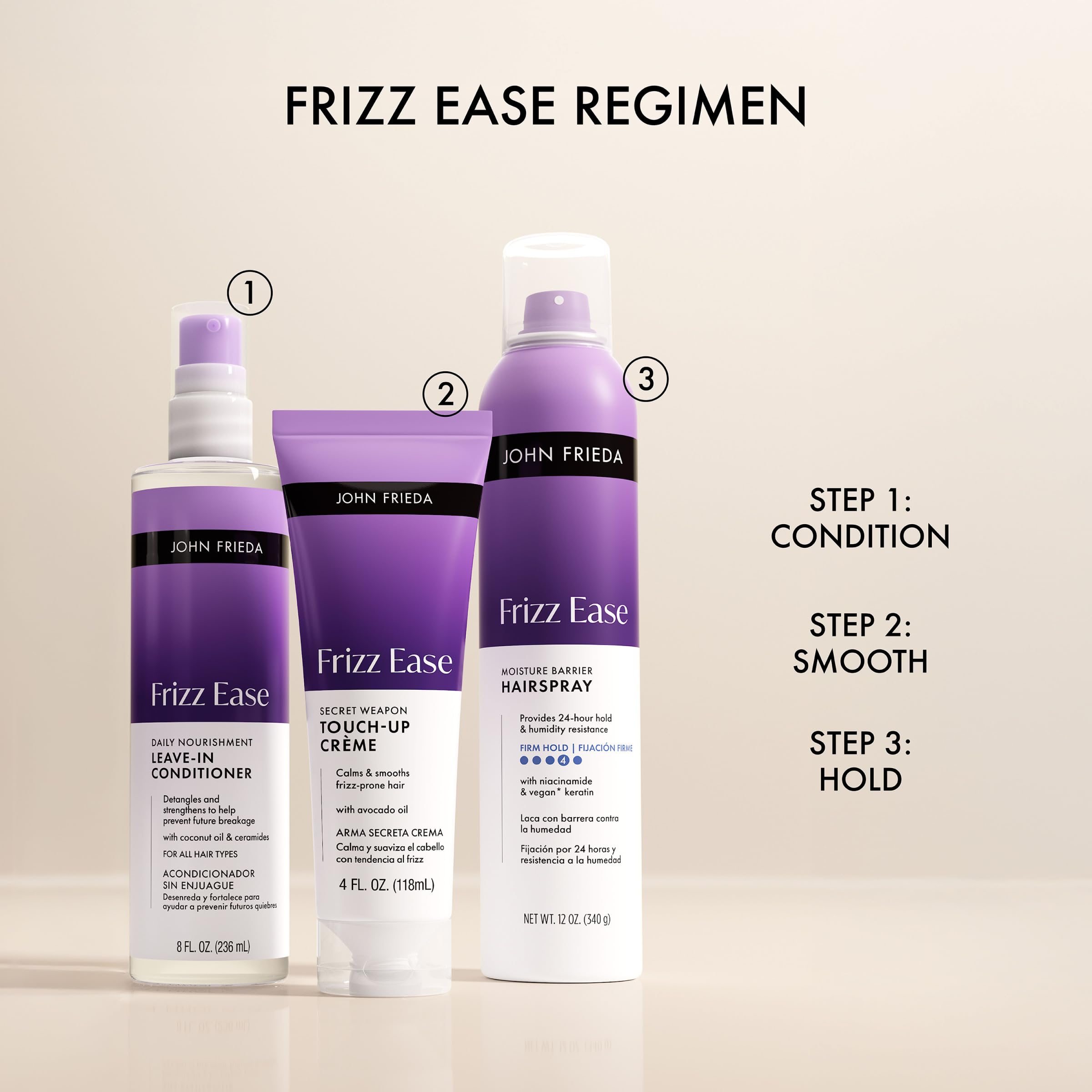 John Frieda Frizz Ease Secret Weapon Touch-Up Crème: uso diario práctico y simple