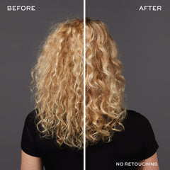 Cabello hidratado gracias al suero anti-frizz