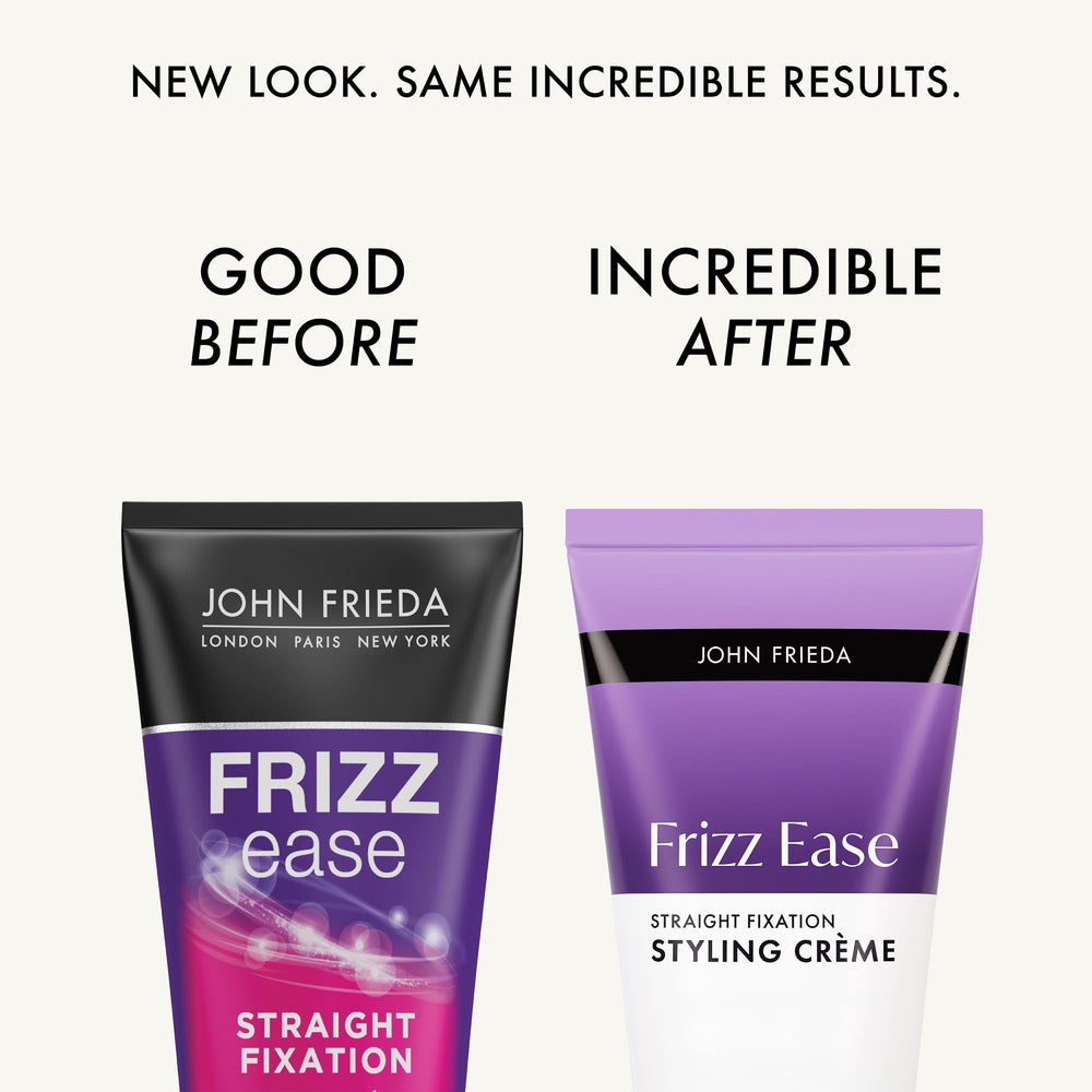Aplicación en cabello húmedo para control del encrespamiento y brillo con John Frieda