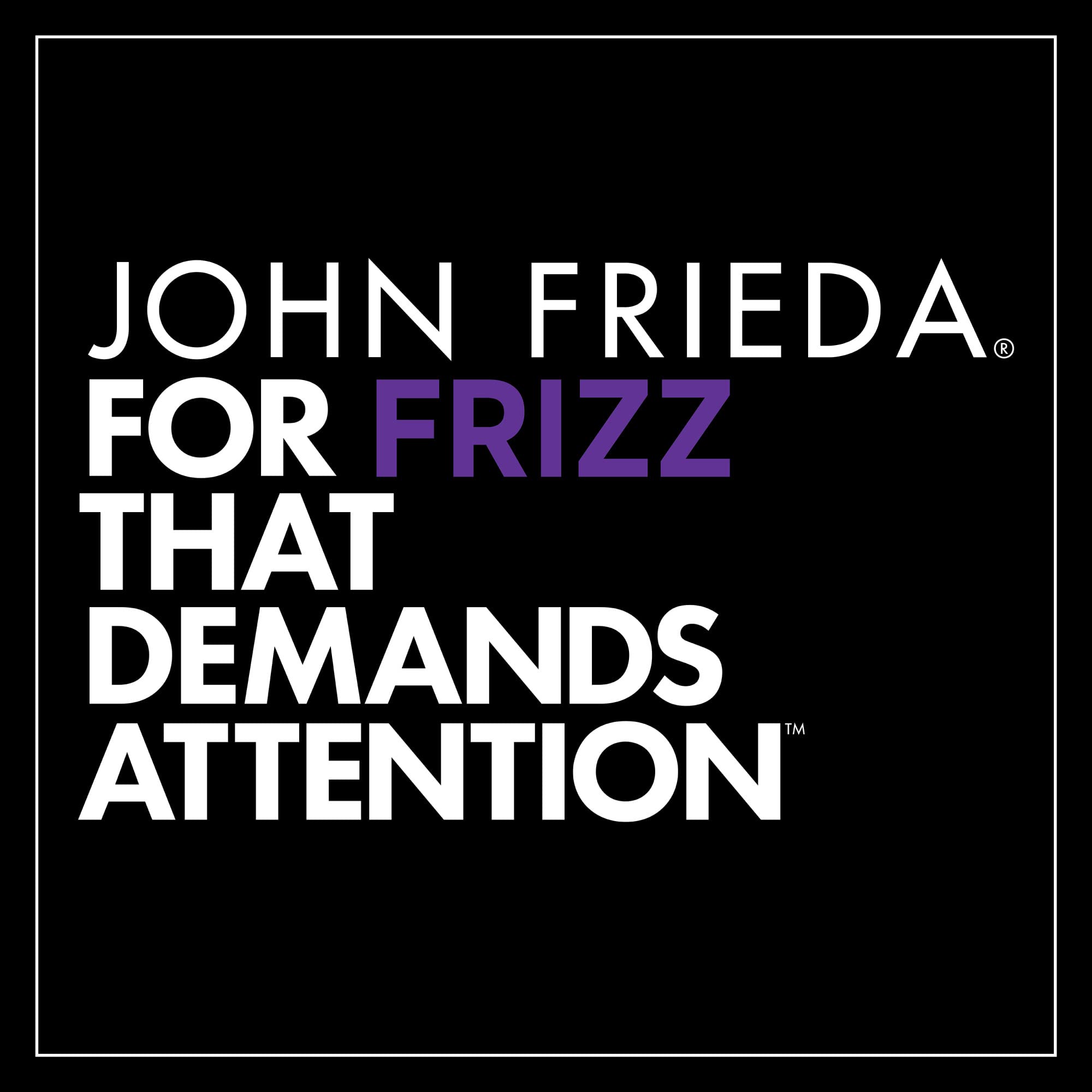 John Frieda Frizz Ease uso diario para cabello liso y sin encrespamiento.