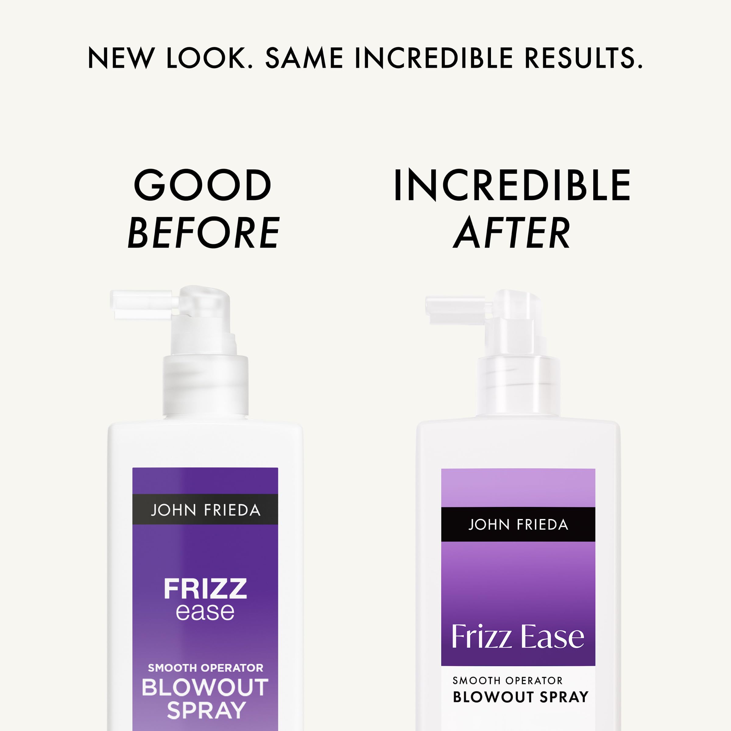 John Frieda Frizzease Smooth Operator aplicación en cabello húmedo para peinado suave.