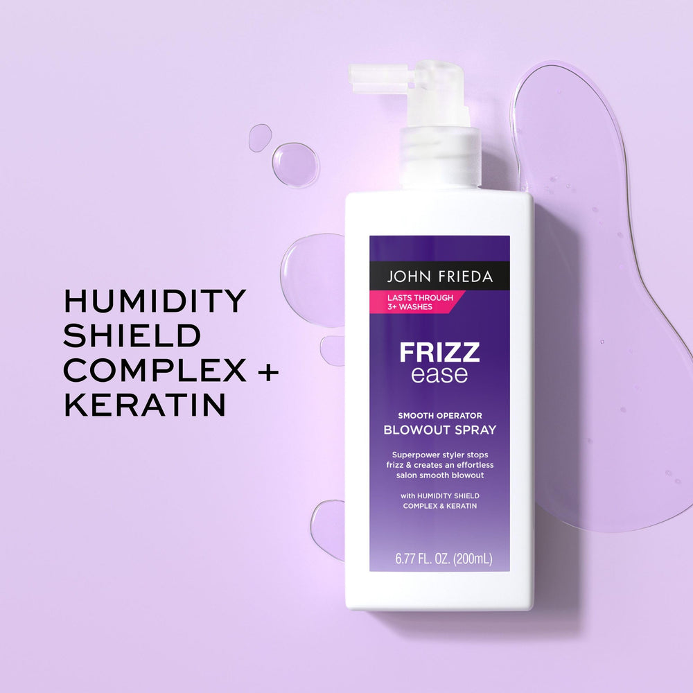 John Frieda Frizzease Smooth Operator control de frizz para estilo duradero.