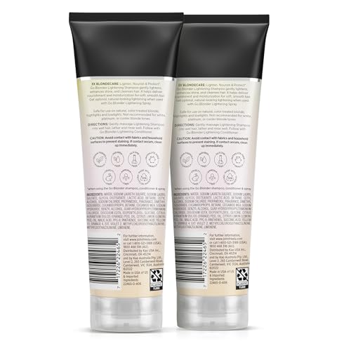 John Frieda Go Blonder set on display ready to refresh blonde shade