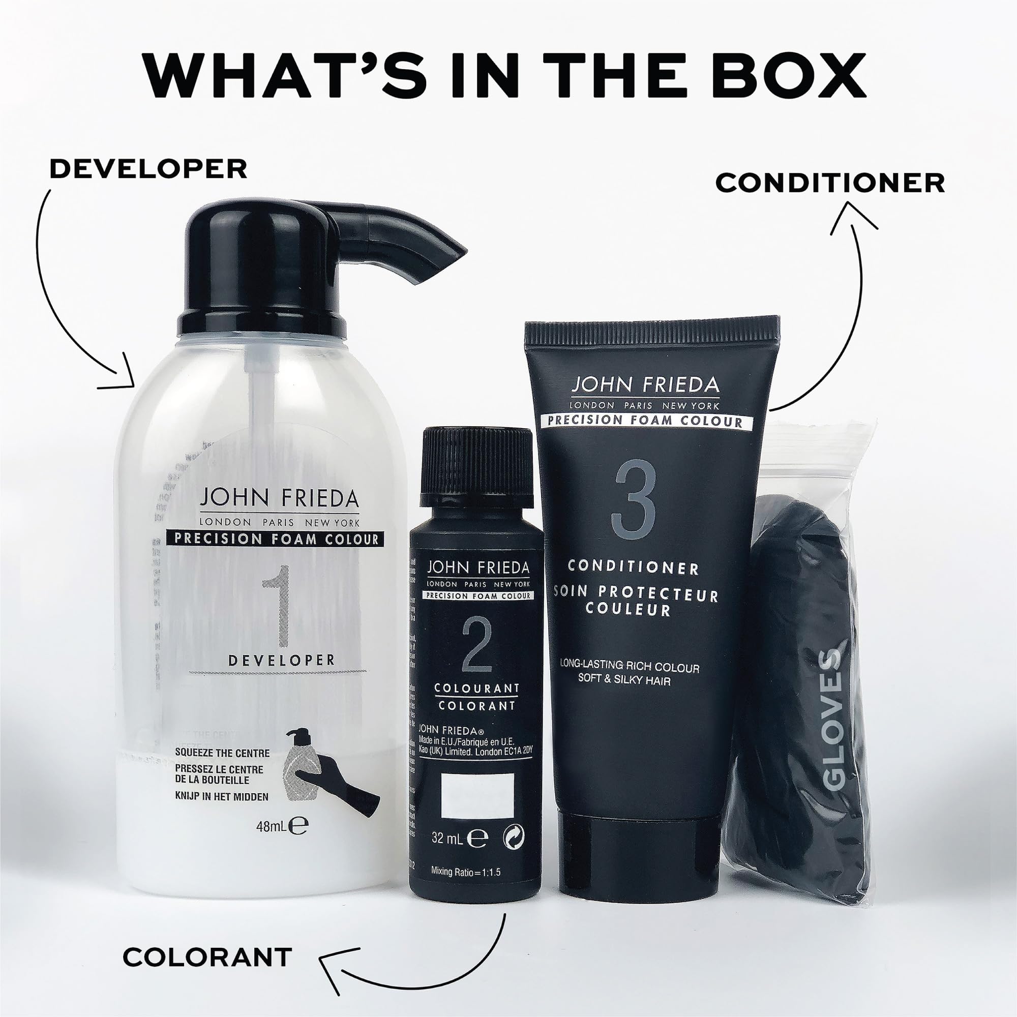 After-color conditioner image emphasizes sealing color for lasting shine