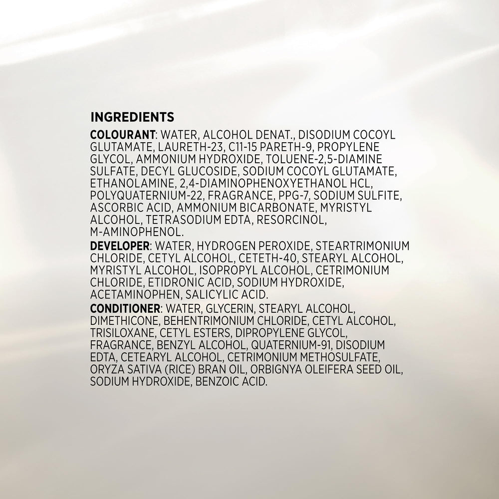 Developer bottle and colorant included for quick, precise root coverage