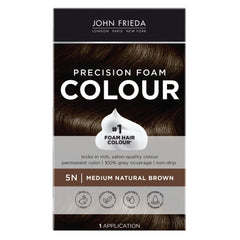 John Frieda Precision Foam Colour kit packaging showing the full at-home color set