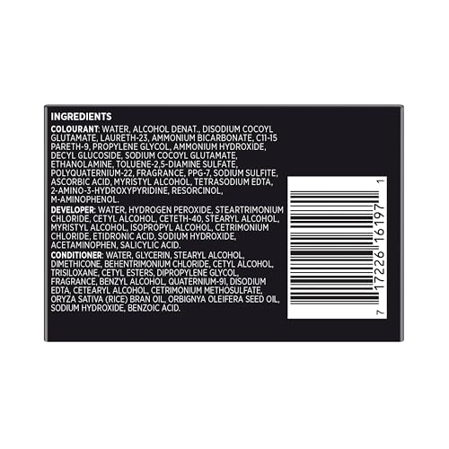 John Frieda Precision Foam Color natural light brown 6N result.