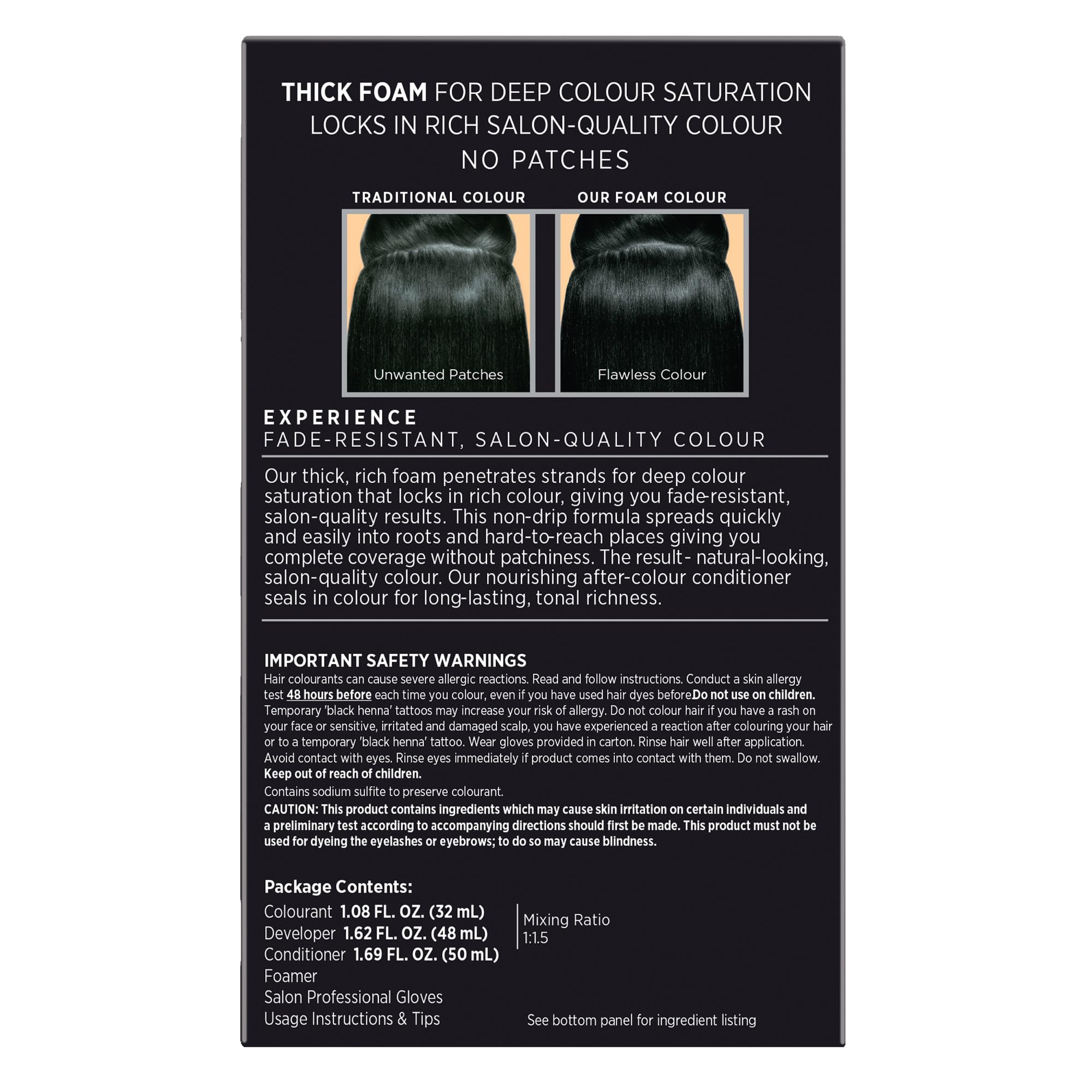 John Frieda Precision Foam Color 1-application kit for home coloring.
