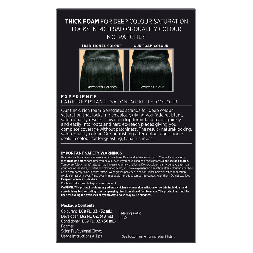 John Frieda Precision Foam Color 1-application kit for home coloring.