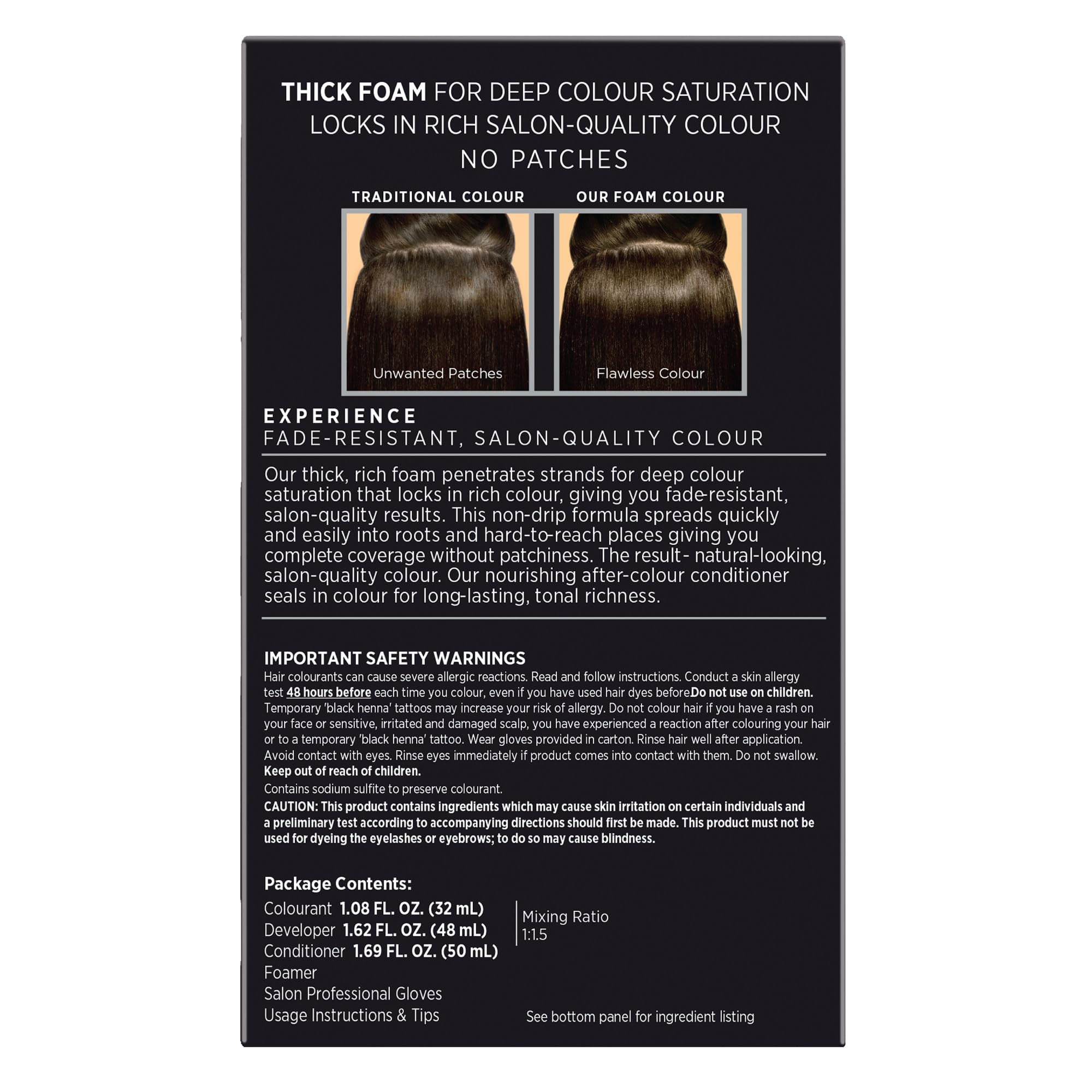 John Frieda Precision Foam Colour 3N application gloves included