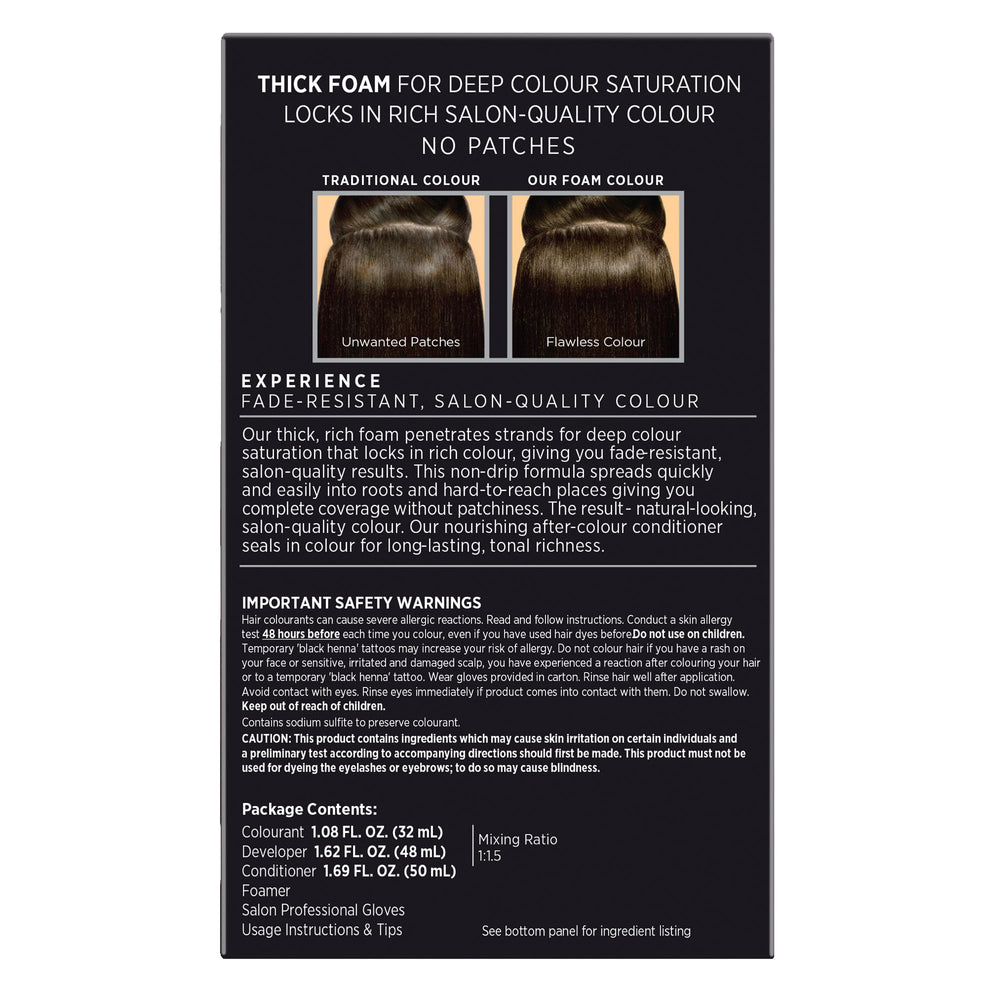 John Frieda Precision Foam Colour 3N application gloves included
