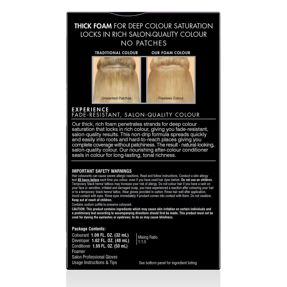 Instruction card from the kit guides step-by-step application