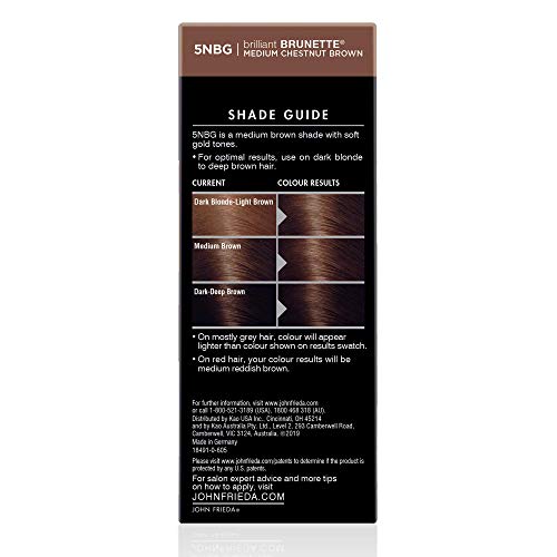 John Frieda precision foam colour colourant and developer paired for durable tone