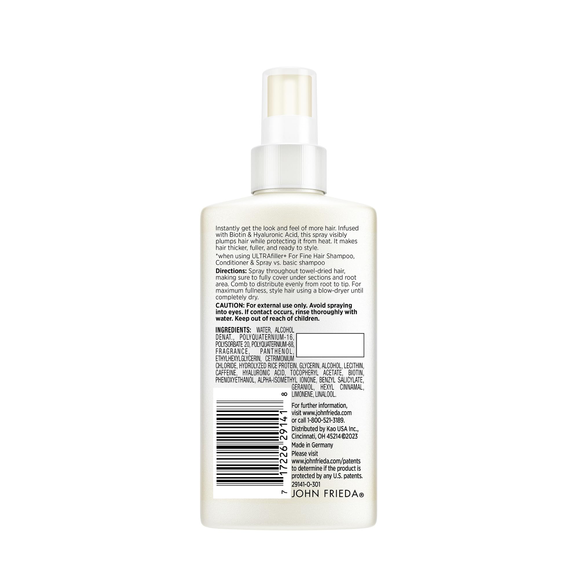 John Frieda Ultrafiller+ aspecto saludable y resiliente