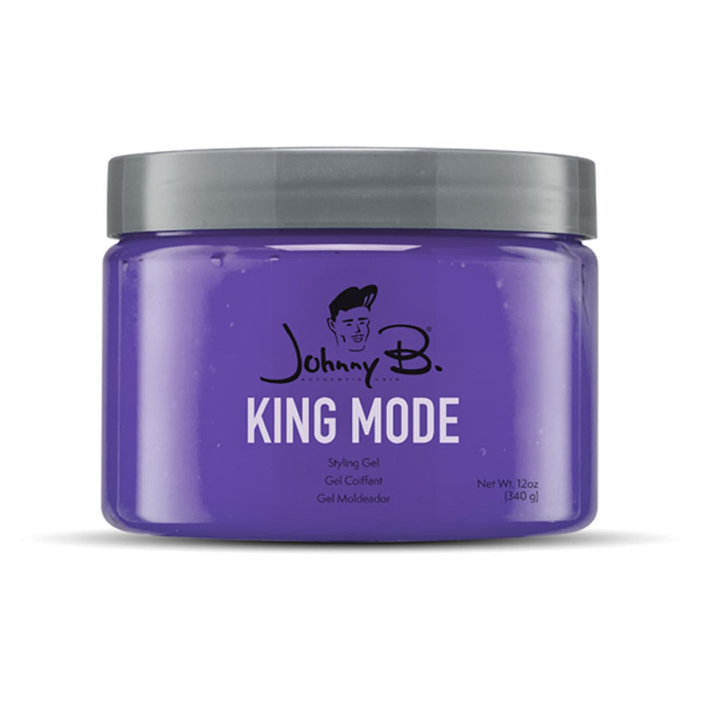 johnny-b king mode gel textura densa que controla cabellos gruesos.